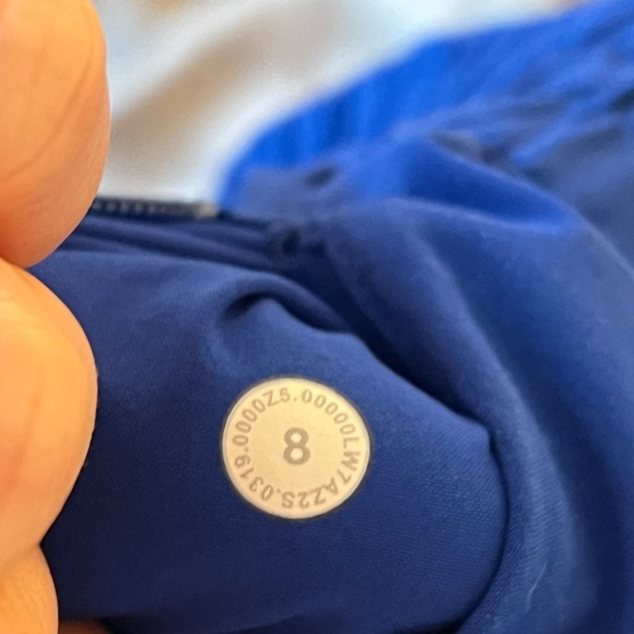 Blue LuluLemon Shorts - Picture 3 of 3